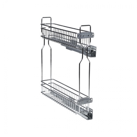 картинка Выдвижная корзина-карго 200 NORWIG крепл.боковое/левое, хром AKS магазин SEFI являющийся официальным дистрибьютором в России  картинка Выдвижная корзина-карго 200 NORWIG крепл.боковое/левое, хром AKS от магазина SEFI