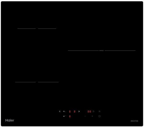картинка Индукционная варочная панель HAIER HHK-Y63WTB от магазина SEFI