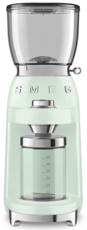 картинка Кофемолка Smeg CGF01PGEU магазин SEFI являющийся официальным дистрибьютором в России  картинка Кофемолка Smeg CGF01PGEU от магазина SEFI