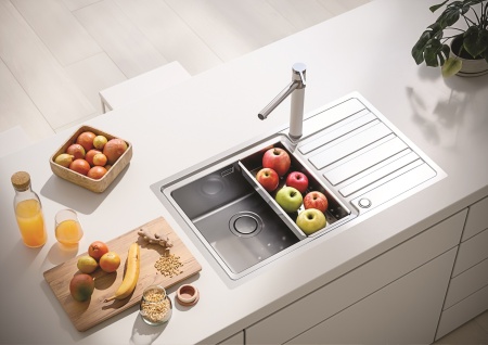 картинка Смеситель для мойки ALVEUS ZINA CHR - G11 от магазина SEFI