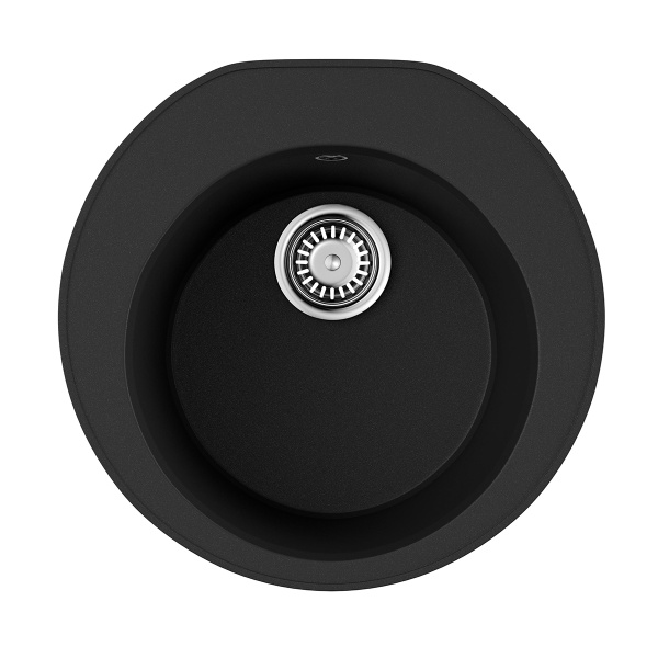 картинка Мойка Omoikiri Miya 50-R-BL Tetogranit/черный от магазина SEFI