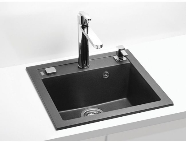 картинка Мойка ALVEUS FORMIC 20 GRANITAL+ TWILIGHT-G05M 520x510x200;1x с сифоном 1127749, от магазина SEFI