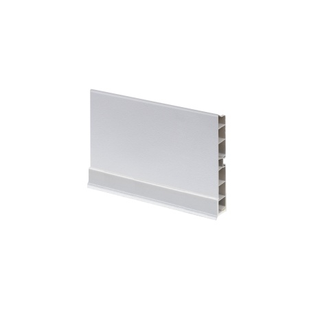 картинка Кант к цоколю мебельному ПВХ алюминий РФ 1 шт.=4 м.п. от магазина SEFI