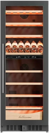 картинка Винный шкаф Meyvel MV95-KBT2 Узкий (Slim) от магазина SEFI