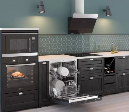 картинка Встраиваемая микроволновая печь KRONA RIFLESSO 60 BL от магазина SEFI