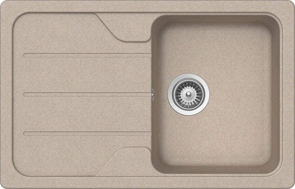картинка Кухонная мойка SCHOCK FORMHAUS 45D CRISTALITE саббиа от магазина SEFI
