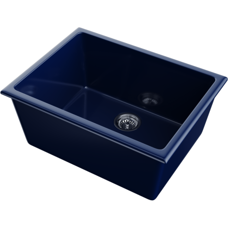 картинка Мойка Omoikiri Okinoshima 61-U/I-IB Glossy Natceramic/indigo blue глянцевый от магазина SEFI