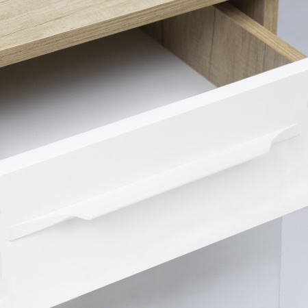 картинка Ручка меб. скоба алюм. ENVISION 320/430 белый матовый, AKS от магазина SEFI