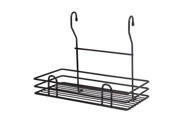 картинка Корзина на трубу d16 одинарная мини CWJ102M черный AKS от магазина SEFI