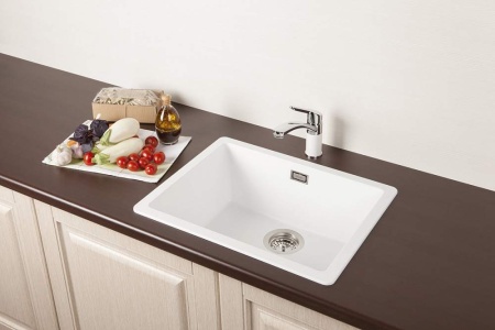 картинка Кухонная мойка SCHOCK SOHO 60 CRISTADUR серебристый камень от магазина SEFI