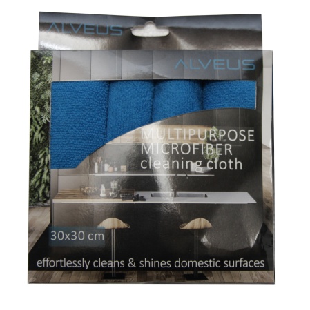 картинка САЛФЕТКА ИЗ МИКРОФИБРЫ 300Х300-КОМПЛЕКТ (4) от магазина SEFI