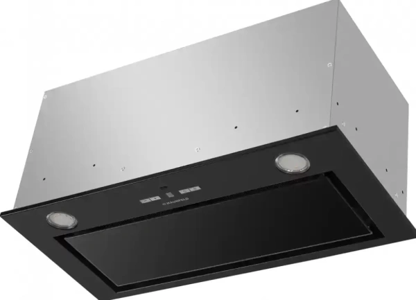 картинка Встраиваемая вытяжка MAUNFELD Fantasy 1000ST 60 черное стекло от магазина SEFI