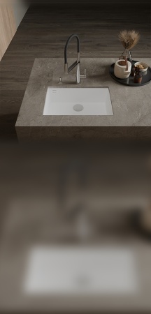 картинка Мойка Rivelato STRIA 6963 1-чаш 690*443 Белый 101 от магазина SEFI
