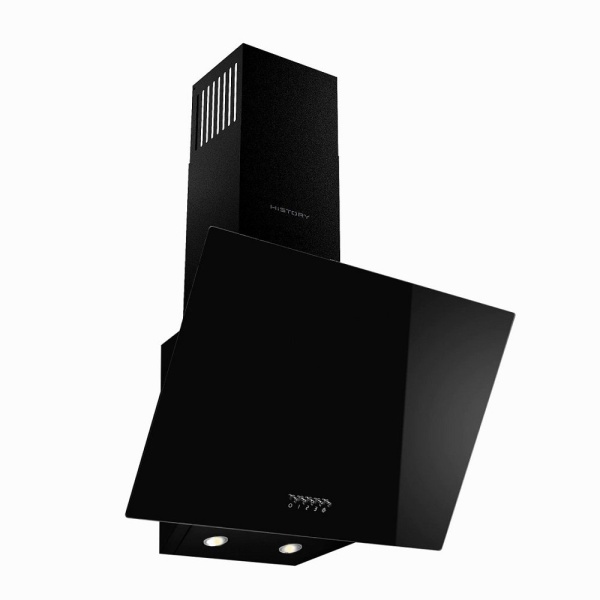 картинка Наклонная вытяжка HiSTORY CAG65B 1FBK черный кристалл от магазина SEFI