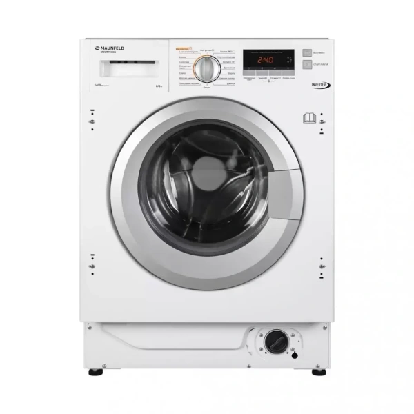 картинка Встраиваемая стиральная машина с сушкой и инвертором MAUNFELD MBWM1486S от магазина SEFI