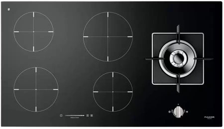 картинка Комбинированная варочная панель Fulgor Milano FCH 905 ID TS G DWK BK от магазина SEFI