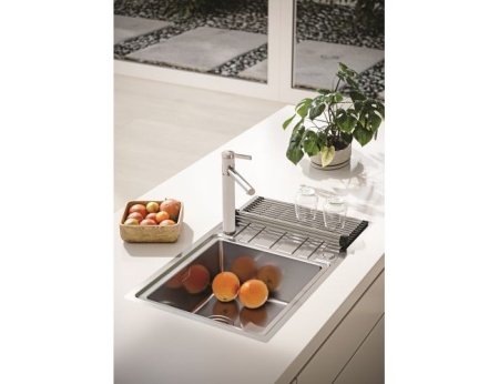 картинка Мойка ALVEUS RANDO 50R UP SAT-90 FS 860x500 в комплекте с сифоном 1123351 от магазина SEFI