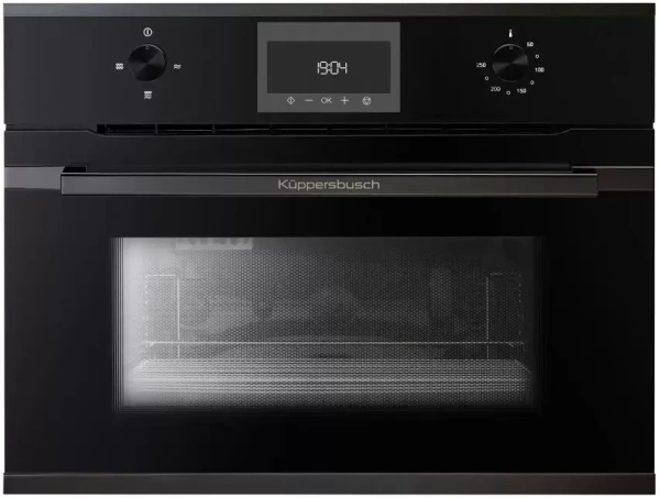 картинка Встраиваемая микроволновая печь Kuppersbusch CM 6330.0 S2 Black Chrome от магазина SEFI