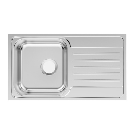 картинка Мойка, нерж. сталь, полированная, с крылом, 780*440*180, Sound, IDDIS, SND78PDi77 от магазина SEFI