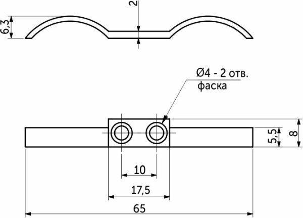 картинка Стоп-фиксатор FAST LAGUNA пластик серый от магазина SEFI