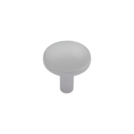 картинка Ручка меб. кнопка мет. PUNTO матовый хром, AKS от магазина SEFI