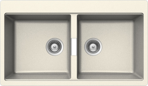 картинка Мойка Schock Horizont 90 Cristadur (монтаж в один уровень со столешницей) магнолия от магазина SEFI
