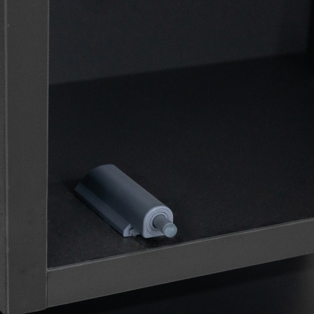 картинка Амортизатор крепление прямое накладной/врезной серый AKS от магазина SEFI