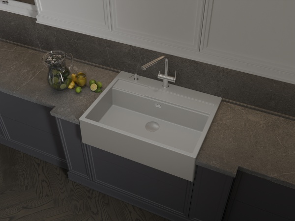 картинка Мойка Rivelato MODULIX 9082 1-чаш 899*679 Серый 803 от магазина SEFI