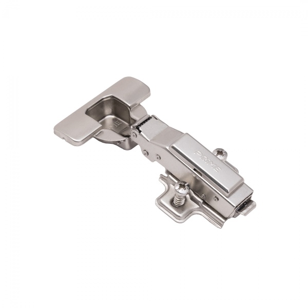 картинка Петля накладная с доводчиком 45мм h0 clip-on PRIME by AKS (еврошурупы, заглушки) (упак.-2шт.) от магазина SEFI