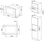 картинка Встраиваемая микроволновая печь Smeg FMI625CN от магазина SEFI