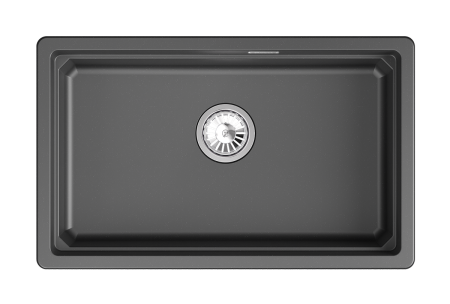 картинка Мойка Granula KS-7303iU, шварц (черный металлик), кварц от магазина SEFI