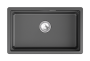 картинка Мойка Granula KS-7303iU, шварц (черный металлик), кварц от магазина SEFI
