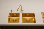 картинка Мойка Alveus QUADRIX MONARCH 30 BRONZE 450X450X200 в компл. с выпуском без сифона, от магазина SEFI