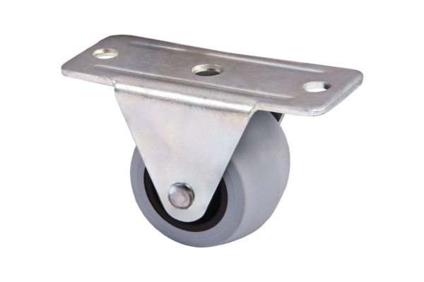 картинка Ролик меб. d33 h35 прямоходящий с рез.ободом, серый РП от магазина SEFI