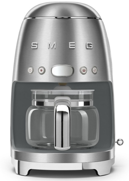 картинка SMEG DCF02SSEU Капельная кофеварка, нержавеющая сталь матовая от магазина SEFI