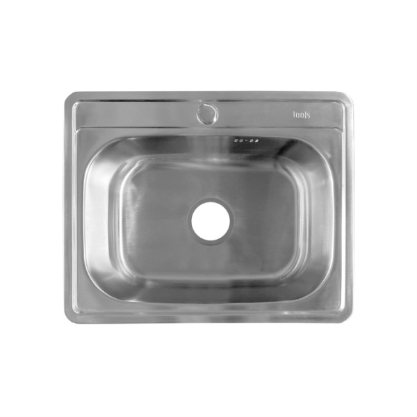 картинка Мойка, нержавеющая сталь, сатин, 530*430, Basic, IDDIS, BAS53S0i77 от магазина SEFI