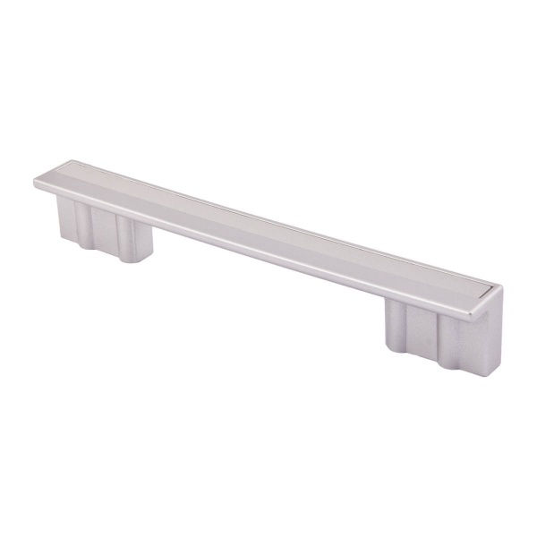 картинка Ручка меб. скоба пластик. PS17/C17 96/128 металлик+металлик AKS от магазина SEFI