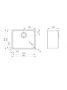 картинка Мойка Reginox Kansas L 40x40 matt от магазина SEFI