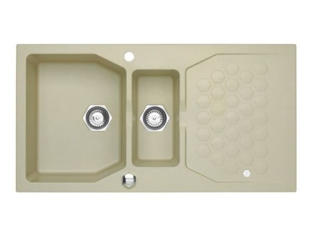 картинка Мойка SENSUAL 70 GRANITAL+ CHOCOLATE-G03M 980X5201+1/2 с сифоном 1104729, от магазина SEFI