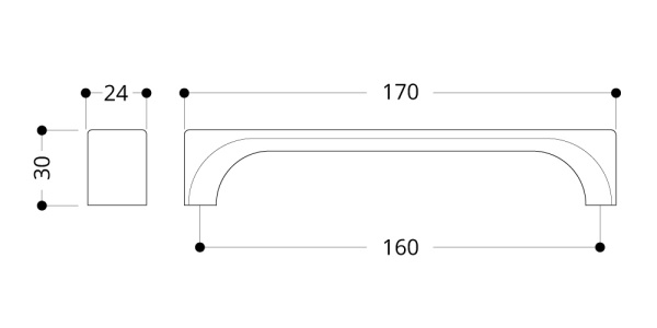 картинка Мебельная ручка Union Knopf металл.плетение, черное винт.железо от магазина SEFI