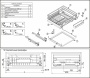 картинка Выдвижная корзина-сушка 600 FLAT LINE, черный AKS магазин SEFI являющийся официальным дистрибьютором в России  картинка Выдвижная корзина-сушка 600 FLAT LINE, черный AKS от магазина SEFI