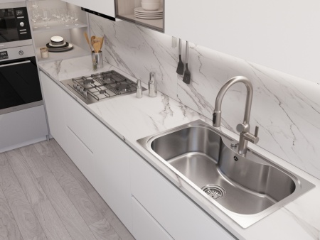 картинка Мойка Oulin 330, поверхность сатин от магазина SEFI