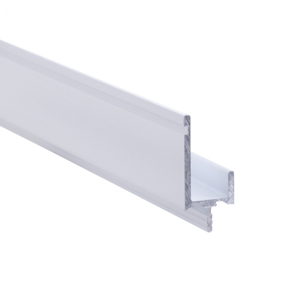 картинка Ручка-профиль алюм. врезная L-образная, 4м, белый AKS от магазина SEFI