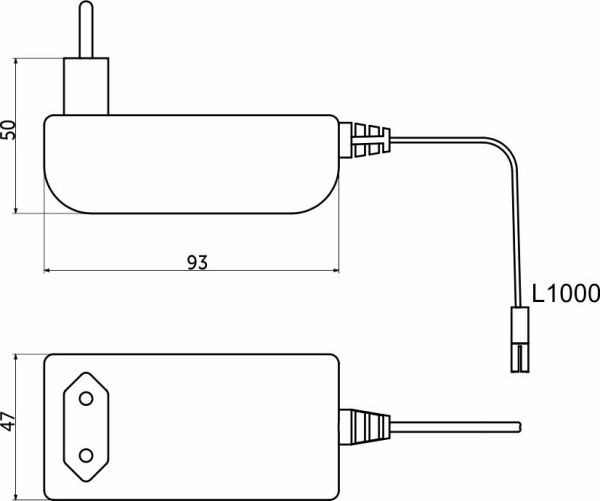картинка Блок питания Wall 36W/12V розеточный с миниконнектором, AKS магазин SEFI являющийся официальным дистрибьютором в России  картинка Блок питания Wall 36W/12V розеточный с миниконнектором, AKS от магазина SEFI
