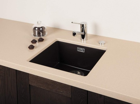 картинка Кухонная мойка подстольного монтажа SCHOCK SOHO 50U CRISTADUR серебристый камень от магазина SEFI