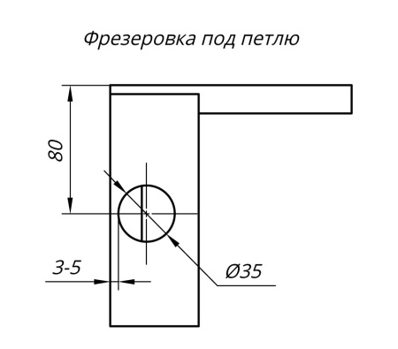 картинка Профиль базовый с уплотнителем от магазина SEFI