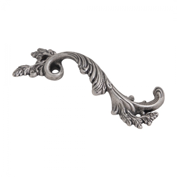 картинка Ручка меб. скоба мет. NATURA 96 античное серебро правая AKS от магазина SEFI