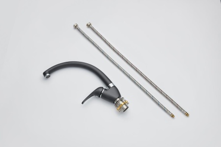 картинка Смеситель для кухни, EMAR 3013, цвет Оникс от магазина SEFI