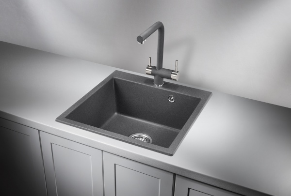 картинка Мойка Granula 5102, графит (черно-серый), кварц от магазина SEFI
