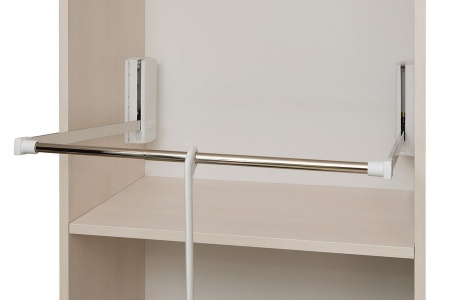 картинка Пантограф SERVETTO для одежды телескопический 770-1200 мм, цвет - белый от магазина SEFI